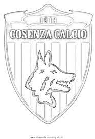 Tutto ciò che riguarda i lupi. Disegno Cosenza Calcio Categoria Sport Da Colorare