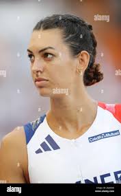 Womens heptathlon long jump hi-res stock photography and images