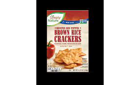 Check spelling or type a new query. Aldi Exclusive Simply Nature Cauliflower Crackers And Brown Rice Crackers 2019 11 09 Snack Food Wholesale Bakery