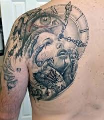 Top 80 Mind Blowing Clock Tattoos 2021 Inspiration Guide
