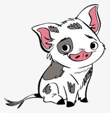 Includes maui coloring pages, as well as pua the pig, hei hei the chicken, and other moana friends. Disney Moana Pua Png Cartoon Pua Coloring Page Transparent Png Transparent Png Image Pngitem