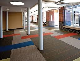 J J Invision S Papercraft Collection At Skelly Elementary In El Dorado Ks I Like J S Coordinating Solids A Gr Carpet Installation Modular Carpet Flooring