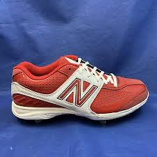 Increase your speed with a new pair of cleats from our selection. New Balance Low Cut 4040 Metal Baseball Cleats Mb4040cr Red White Ebay
