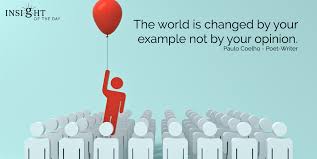 World Changed Example Opinion Paulo Poet Writer