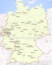 Road map of dortmund, germany shows where the location is placed. Germany Political Map