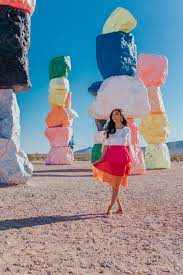 Photo by gianfranco gorgoni and courtesy of art production fund and nevada museum of art. 7 Magic Mountains A Must Visit In Las Vegas Color Chic