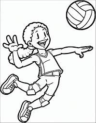 Practice volleyball coloring pages | new coloring pages. Volleyball Coloring Pages Free Printable Coloring Pages For Kids