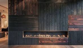 Shou Sugi Ban Carbonized Wood Wood Interior Design Burnt Wood Finish Mountain Cabin Decor
