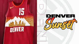 This year's iconic nike denver nuggets jersey is a tribute to the city and the things that make it great. Nba Store On Twitter Denver Sunset Get Your Nuggets Nike Nba City Edition Jersey Now Https T Co 7mnahtxyvm Nba Season Starts Christmas Week With Games Beginning Tuesday December 22 Https T Co V895vskfld