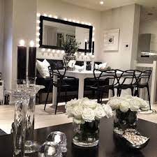 Living & dining room | diy with kb. 3 Tumblr Glamourous Dining Room Home Decor Apartment Decor
