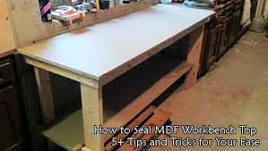 More than any other furniture surface, a tabletop reflects light and shows off every little flaw. How To Seal Mdf Workbench Top In 5 Ways Smooth Finish