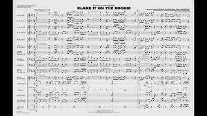 Blame It on the Boogie arranged by Ishbah Cox - YouTube