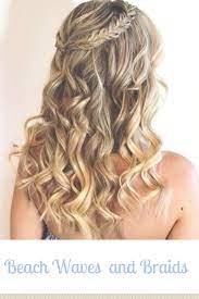 Beach Waves And Briads Are The Most Popular Wedding Hairstyle For Maui Brides Click To See More Maui W Casual Wedding Hair Beach Wave Hair Beach Wedding Hair