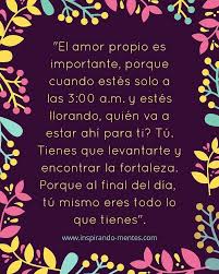 Oye Aprender A Quererse A Uno Mismo No Es Tan Dificil Respetate Ten Un Poco De Autoestima Ere Frases Para Mi Misma Mensajes De Autoestima Aprender A Quererte