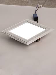 Progress lighting 4 step baffle trim for par16, par20, or r16 lamps. Amazon Com 10 X10 Square Led Recessed Ceiling Light 15w Led Downlight 130 Watt Equivalent 1400lumens 6000k Cold White Cut Hole 8 1 2 8 3 4 Silver Frame Kitchen Dining