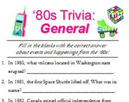 To this day, he is studied in classes all over the world and is an example to people wanting to become future generals. 80s Trivia Game Etsy