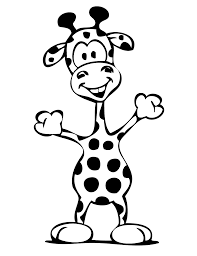 Relax with the best color by number app for adults! Happy Giraffe Coloring Page Free Printable Coloring Pages Coloring Library