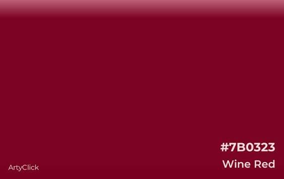Wine Red Color | ArtyClick