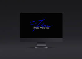 Download Free Black Apple Imac Pro Mockup Psd Template Imac Black Apple Apple Watch Aluminum