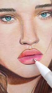 Julia Gisella Spill Art Drawing with Coffee