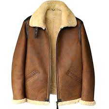 Denny Dora Mens Sheepskin Shearling Jacket B3 Flight Jacket Imported Wool From Australia Short Leather Jacke Fur Leather Jacket Leather Jacket Shearling Jacket