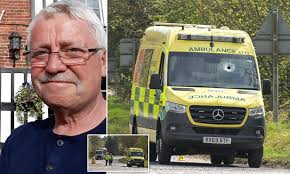 Former paramedic killed when 'object' struck ambulance windscreen as it  raced to 999 callout