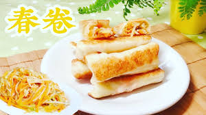 素炒三丝 煎春卷的完美结合 Vegetable Spring Rolls Healthy Recipe In 2020 Vegetable Spring Rolls Spring Rolls Cooking Recipes