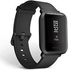 Amazon Com Amazfit Bip Fitness Smartwatch All Day Heart Rate And Activity Tracking Sleep Monitoring Built In G Smart Watch Black Watch Computer Accessories
