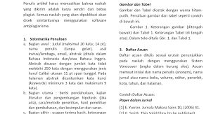 The scientific journal of jurnal powerplant is a collection of scientific works by lecturers, researchers, and practitioners in the field of mechanical engineering that have been published by institut teknologi pln d/h.sekolah tinggi teknik pln. Journal Template Pamas Bahasa Indonesia Docx Google Drive