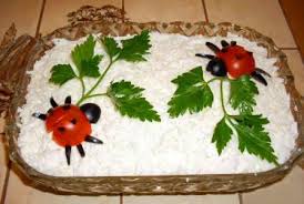 تزيين الأطباق بأيديكم