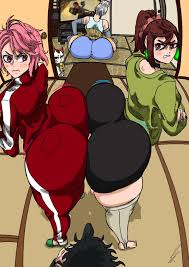 dandadan, ayase momo, ayase seiko, shiratori aira (dandadan), takakura ken  (okarun) - R-34.XYZ