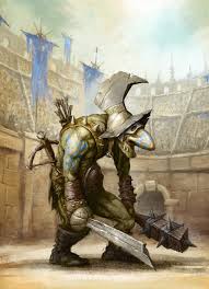 If They Participated In Arena Combat Goblins Can Enter A Warriors Afterlife Which Is Heaven Compared To The Afterlif In 2020 Fantasy Monster Goblin Art Warhammer Art