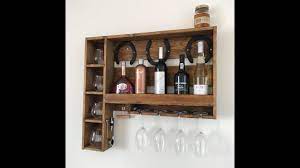 Maybe you would like to learn more about one of these? Making A Wine Whisky Rack For On The Wall Youtube