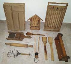5 out of 5 stars. Vintage Set Of 11 Wooden Kitchen Utensils Catawiki