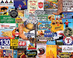 A lot of good memories! I Love Texas 1000 Pieces White Mountain Puzzle Warehouse