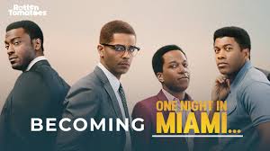 A fictional account of one incredible night where icons muhammad ali, malcolm x, sam cooke, and jim brown gathered discussing their roles in the civil rights movement and cultural upheaval of the 60s. Becoming Cassius Clay Malcolm X Sam Cooke And Jim Brown One Night In Miami Interview Youtube