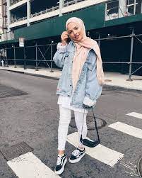 2019 Lovely Hijab Outfits Trending Now Gaya Berpakaian Model Pakaian Hijab Gaya Model Pakaian