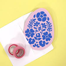 Download Free Floral Easter Egg Svg Cut File Diy Papercut Easter Card Persia Lou