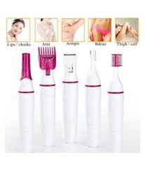 New and improved floating head contours over the curves of your face. Sweet Beauty Girl Hair Remover Trimmer Multigrooming Kit Epilator Pink White Buy Sweet Beauty Girl Hair Remover Trimmer Multigrooming Kit Epilator Pink White Online Low Price