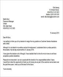 Below are three sample resignation letter templates, written for different scenarios. Free 5 Sample One Day Resignation Letter Templates In Pdf Ms Word