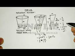 Maybe you would like to learn more about one of these? Volume Kerucut Terpancung Siapunbk Tanyapinglie By Ping Lie