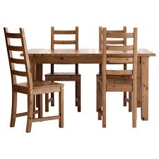 Gather around the table with comfortable dining room chairs. Furniture Antique Stain Ikea Kaustby Wooden Chair Kitchen Chair Solid Pine Home