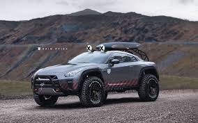 Artstation Gt R 4x4 Rain Prisk Nissan Gtr Gtr Futuristic Cars