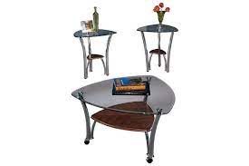 If you're seeking a table with a streamlined presence, zenfield chairside end table delivers in a pleasing way. Rendezvous Table Set Of 3 Coffee Table Table Ashley Furniture