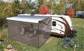 This rv awning screen shade also reduces the force of the wind that gets inside your rv patio. Solera Screen Room For 10 Rv Awning Lippert Accessories And Parts Lc362213