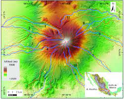 Localización del volcán Popocatépetl. El mapa del recuadro indica la... | Download Scientific Diagram