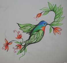 Following this, you will find a collection of animal drawings that is sure to upgrade your projects no matter their genre. Easy Pencil Drawings Of Flowers And Birds Novocom Top