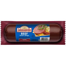 · stuff into sausage casings that are . Johnsonville Beef Recipe Snack Summer Sausage 12 4oz Target