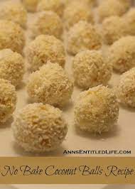 No Bake Coconut Balls Recipe Yummly Recipe No Bake Coconut Balls Recipe Coconut Recipes Food