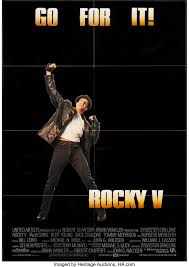 A comic book cover has rocky and bullwinkle in a poster saying we want you to defend the moon. Rocky V Other Lot Mgm Ua 1990 German A1 23 X 33 25 Lot 54321 Heritage Auctions